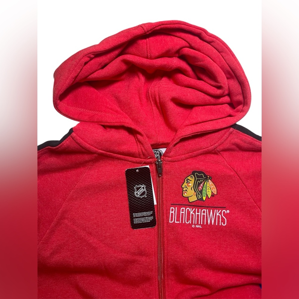 NEW Men's Large L CHICAGO BLACKHAWKS Authentic NHL Hoodie